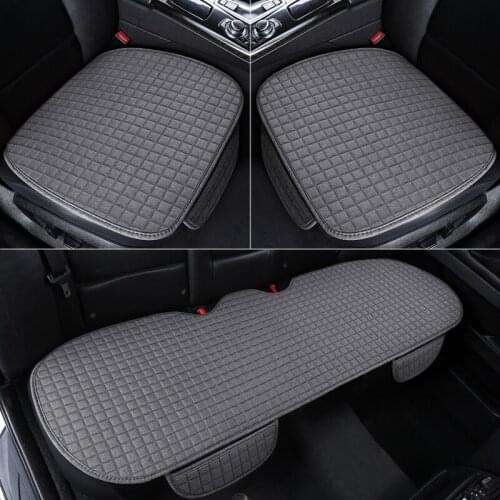 Breathable Car Front Seat Cover Universal Car Seat Protector Pad Seat Mat Accessoire voiture Mk4 A6 C5 Cx3 Cx5 Car back cushion