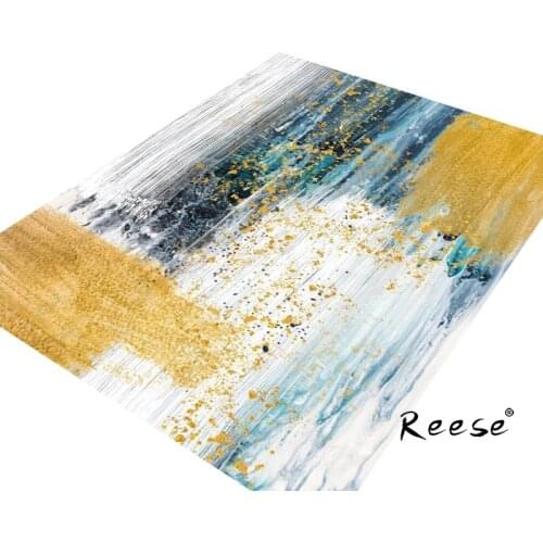 Reese Home Thickened Pashmina Carpets Rug Living Room Safe Friendly Abstract Pattern Decorations For Floor Protection Customable
