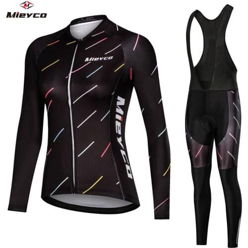 Pro Cycling Clothing MTB 2020 Breathable Cycling Jersey Bike Clothing Long Sleeve Shirt Bib Pants Set Mountain Bike Clothes