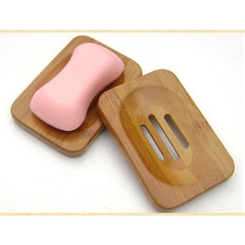 1 Pc Natural Wood Shower Soap Tray Dish Storage Holder Plate Bathroom Soap Water Filter Dishes Case Container Tool