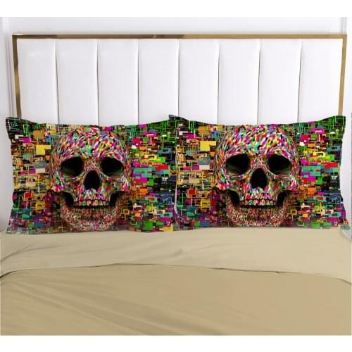 1pc Skull Deadpool Pillow cover Pillow case Bedding Pillowcase Pillowcovers decorative for home 3D HD Print dream