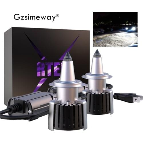 2PCS Car Headlight H7 LED H4 H1 D2H D2S H11 HB3 9005 HB4 9006 D4S Lamp H9 Bulbs 6000K 120W 12000LM Auto Headlamp Fog Light 12V