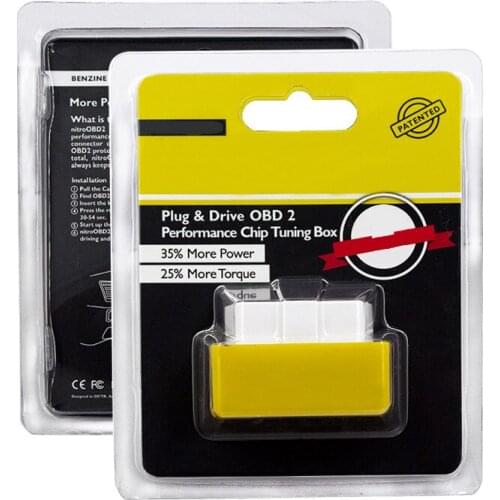 ECO OBD2 Full Chip Tuning Box OBD2 EcoOBD2 Plug&Driver For Benzine Car OBDII Interface