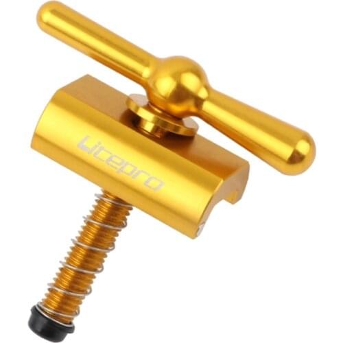 E56D Magnetic Hinge Clamp Plate Aluminum Alloy Bicycle Seatpost Clamp for Folding Bike Bicycle C Clamp Plate Lightweight