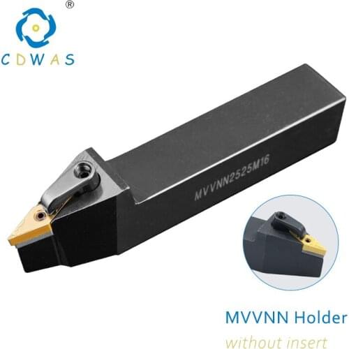 MVVNN1616K16 MVVNN2020K16 MVVNN 2525M16 External turning tool CNC Tool holder for VNMG1604 insert Lathe cutter tools