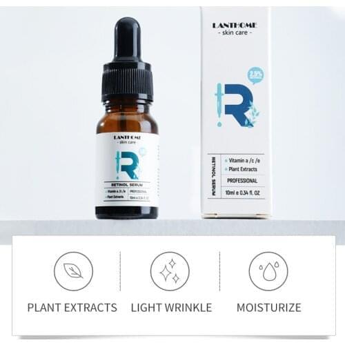 Retinol Original Anti-Wrinkle Serum for the Face to Remove Dark Spots Collagen Serum Anti-aging Serum 10ml