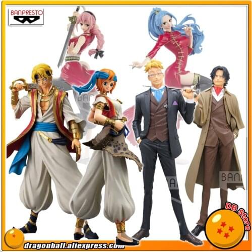 SALE0a "ONE PIECE" Original Banpresto TREASURE CRUISE WORLD JOURNEY Collection Figure - Vivi Rebecca ACE Marco Sabo Nami