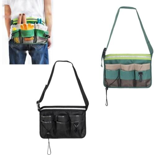 Ing Pouch Gardening Tools Belt Bags Waist Bag 8 Pockets Adjustable