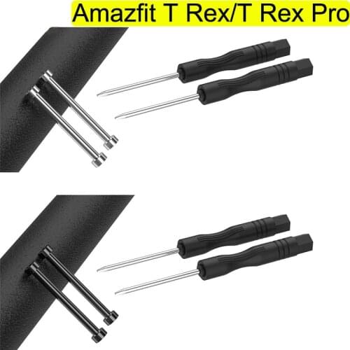 NEW For xiaomi amazfit t rex PRO Watch Connector screw rod Adapter PIN black/silver Accessories