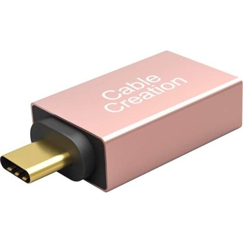 USB Type C Adapter, USB C Male to USB 3.0 A Female Adapter,Support OTG Function, Compatible MacBook/Pro, ChromeBook Pixel