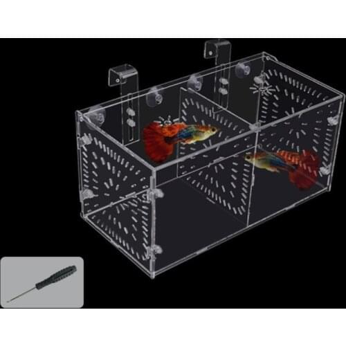 Fish Tank Aquarium Box Small Fish Isolation Tank Tropical Fish Breeding Box Production Box Acrylic Aquarium Supplie