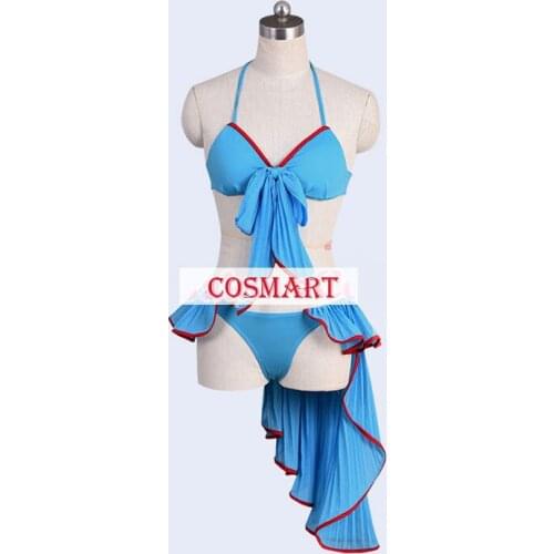 Anime Fate Grand Order FGO Marie Antoinette Cospaly Costume Bikini Swimsuit Bowknot Party Girl Dress Lycra For Women Outfit