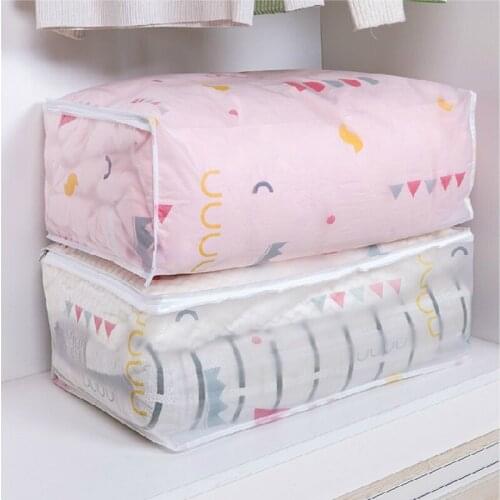 Free Shipping Quilt Storage Bag Geometric pattern Home Clothes Quilt Pillow Blanket Storage Bag Travel Luggage Organizer Bag