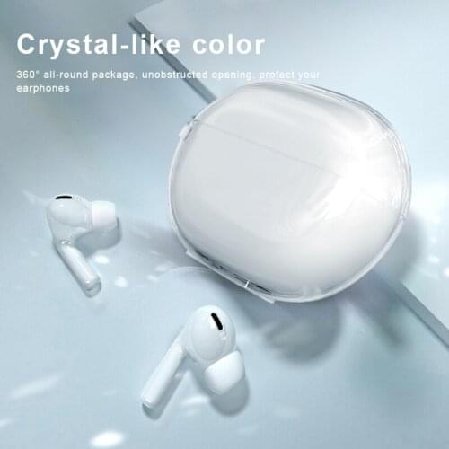 Crystal-like Protective Case For Huawei Freebuds Pro 4th Generation TPU Headset Cover Dustproof Anti-scratch Protection Sleeve