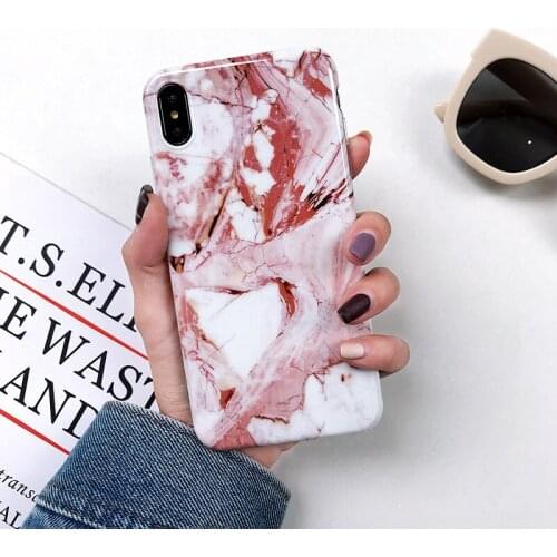 Marble Cases For iphone XR XS Max Case Soft TPU Back Cover For iphone 11 pro 8 7 6 6S Plus case Phone Case cover