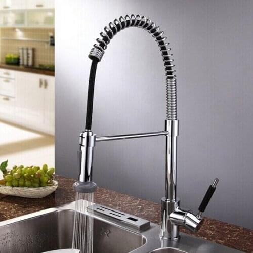 2015 New Kitchen faucet Pull out kitchen mixer sprayer torneira cozinha kitchen sink tap tall kitchen faucets