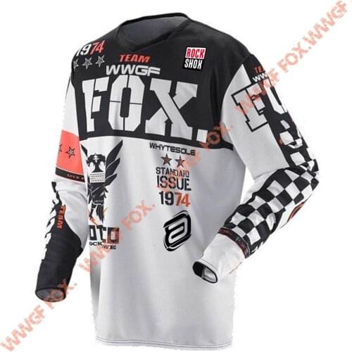 2021 NEW TEAM enduro motocross jersey moto MTB bike DH BMX MX Downhill jersey long sleeve cycling jersey