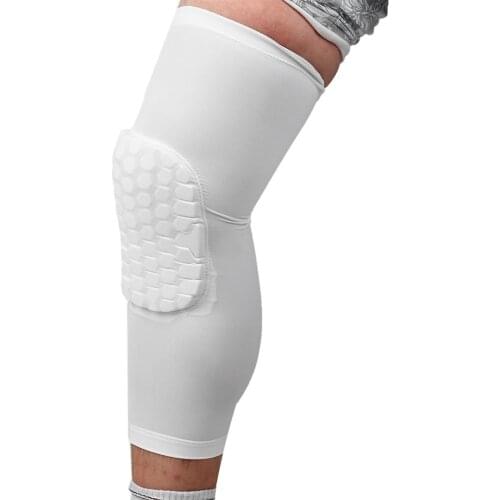 Kids Adult Pad Basketball Leg Knee Long Sleeve Protecting Gear Crashproof Knee Pads Calf Support Ski/Snowboard Kneepad