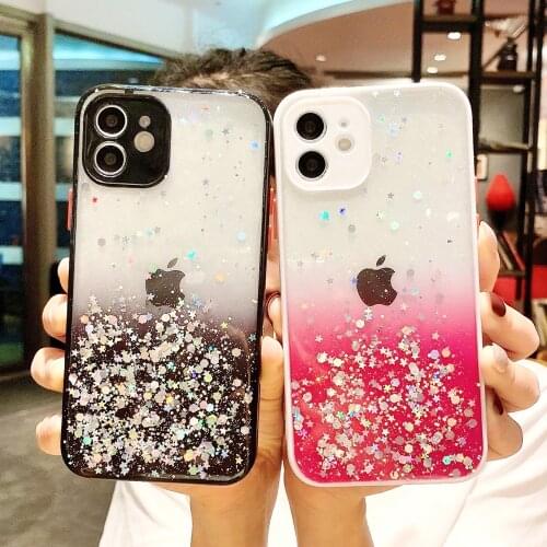 Clear Glitter Funda on sFor Samsung Galaxy A03S A 03S A03 S A 03 S A02S SM-A037F SM-A025F Cover Soft Silicone Mobile Phone Case
