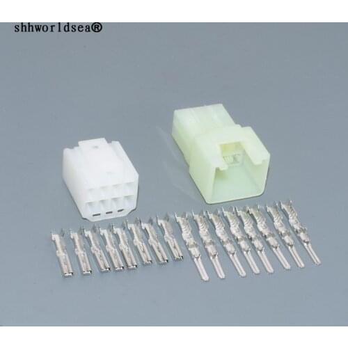 Shhworldsea 2.3mm 8 Pin 6090-1021 6090-1051 Series 2.3mm(090) Female Male Auto Electrical Wire Connector