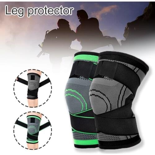 Sport Anti-slip Full Length Compression Leg Sleeves Knee Brace Support Protect For Basketball Football Running Cycling Men Women