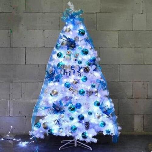 1.5M/1.8M Blue Christmas Set Tree Deluxe Set Christmas Tree Christmas Hotel Shopping Mall Supplies