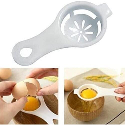 3Pcs Egg Divider Holder Strainer Egg Yolk White Separators Screen Filter-Chef Baking Tools for Cakes Pastry Kitchen Gadget
