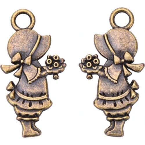 5 Pcs/lot Metal Bronze Color Zipper Head Zipper Pendant Zinc Alloy 3 Styles Zippers Sliders Wholesale 3CM