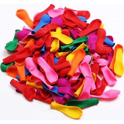 500pcs/pack Bomb Balls Shooting Game Balloon Small Summer Water Mixed Color Outdoor Party Wedding Decorative Ballons