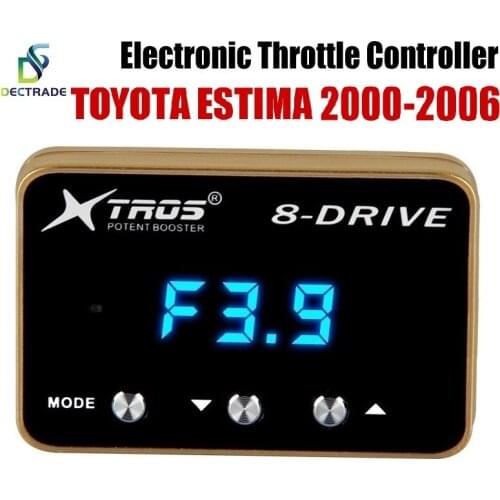 Dectrade Car Electronic Throttle Controller Racing Accelerator Potent Booster For Toyota Estima 2000-2006 Tuning Parts 8 Drive