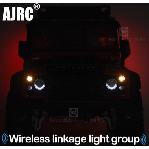 TRAXXAS TRX-4 Defender wireless Bluetooth linkage lights headlights / daytime running lights / turning lights / reversing lights