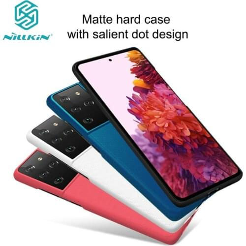 Case For Samsung Galaxy S21 PLUS S21+ Original Nillkin Frosted Shield Shell PC Protection Back Cover s21 uLTRA s 21 Phone Cases