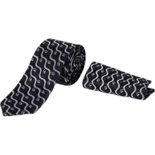 DeepSEA Male Rose Patterned Mendilli Tie Casual Business Office Career Unisex High Quality Four Seasons 2001958