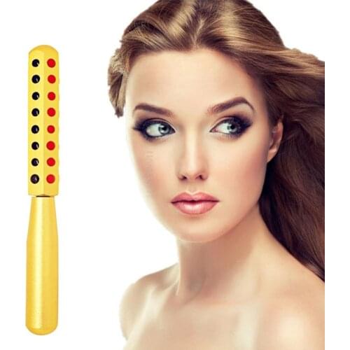 Face Massage Roller Face Skin Firming Lifting Anti-aging Beauty Tool with 30 Precious Germanium Stones Skin Care Tools