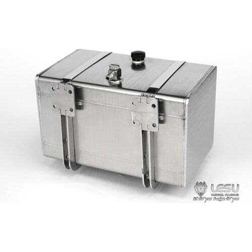 LESU 72*50*50MM Metal Hydraulic Tank For 1/14 DIY Tamiya RC Tractor Truck Model TH02586-SMT5