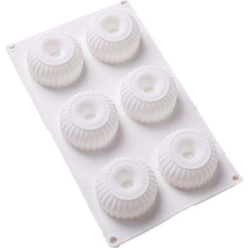 2020 New 3D Stereo Silicone Mold Cake Decorating Tool Fondant Cake Lace Shaping Mold DIY Chocolate Cakes Baking Mould