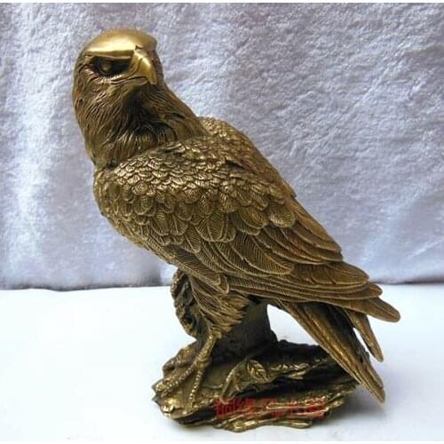 Eagle Eagle copper ornaments light ornaments can cause Home Furnishing Wang Yun Feng Shui office feng shui ornaments