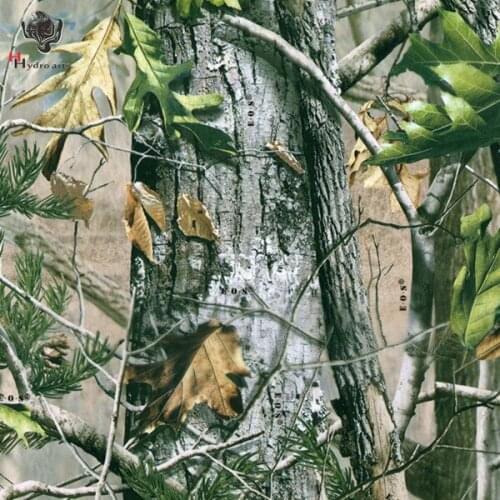 Excellent Quality leaves camo hydrographic film transfer hydro water transfer printing films.Aqua print film. 50cm wide HFD020
