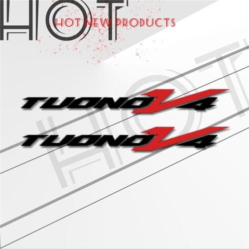 Pegatinas Motorcycle Reflective Stickers Body helmet fuel tank Waterproof logo decal For Aprilia TUONOV4 TUONO V4 tuonov4