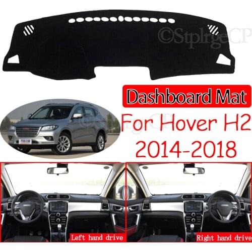 For Great Wall Hover H2 2014 2015 216 2017 2018 Anti-Slip Mat Dashboard Pad Sunshade Dashmat Protect Car Accessories Greatwall