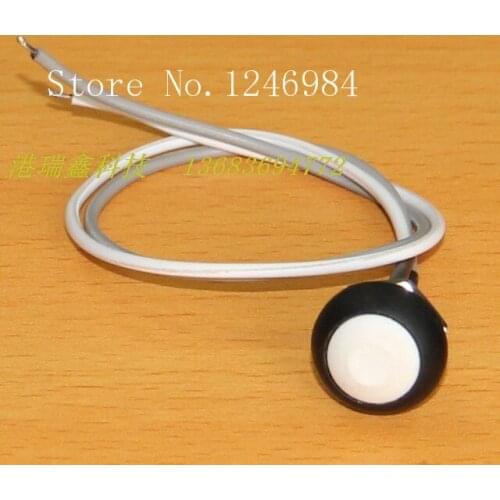[SA]PAS6 circle with a line of white waterproof without a lock button switch reset button normally open Taiwan Deli Wei M12--20p