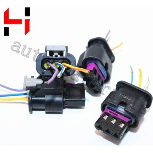 4pieces/lot for reversing radar harness plug original parking sensor plug 1-1718644-1 real photo color