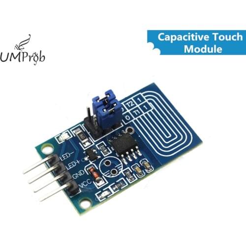 LED Dimmer Switch Module Capacitive Touch Dimmer Constant Pressure Stepless Dimming PWM Control Panel Type for DIY Kit