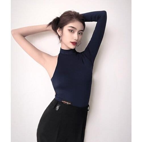 Latin Dance Top For Women Designer Clothes Performance Costume Salsa Dance Outfit Tap Dancewear Ballroom Practice Wear JL2386