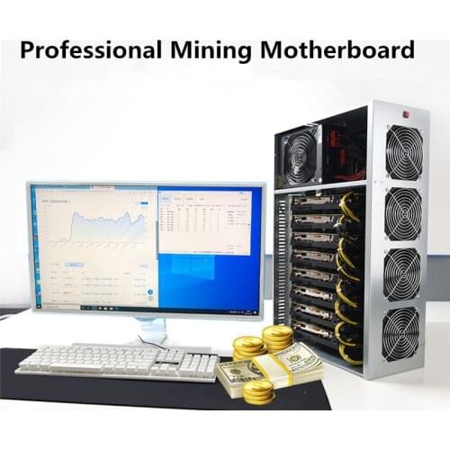 Onboard 1037U CPU HM77 Chipset VGA HDMI 8-GPU Bitcoin Motherboards For Miner PCI-E 16X Cryptocurrency Mining BTC Motherboard