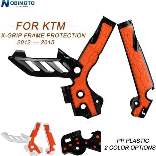 Motorcycle X-Grip Frame Protection Guard Cover For KTM SX 125 150 SX-F SXF 250 350 450 11-15 Dirt Bike MX Motocross PP Plastic