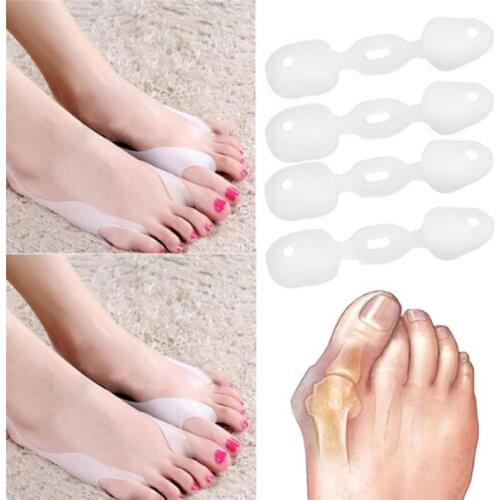 1Pair Silica Gel Bunion Corrector Bone Big Toe Protector Bunion Protector Foot Care Tool