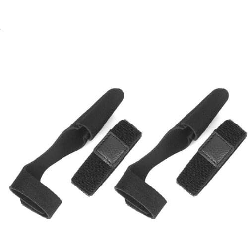 4pcs Fishing Rod Strap Set 2pcs Fishing Rod Belt+2pcs Fishing Pole Cap Belt Fishing Rod Covers Pole Glove Fish Rod Protector