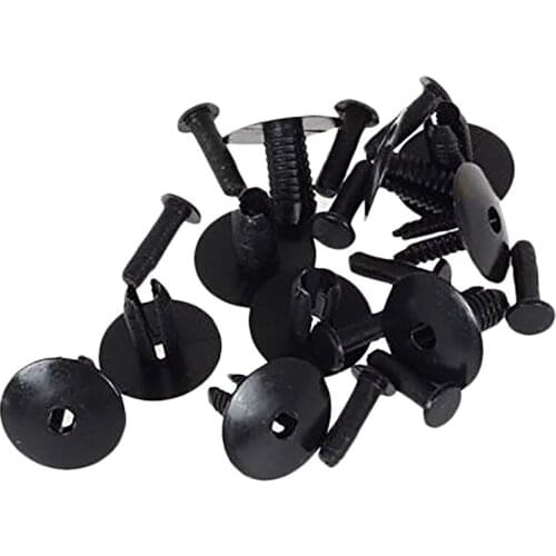 50Pcs Fender Lined with Fasteners Rivet Snaps Decorative Panel Snaps Suitable for BMW Ford GM PEUGEOT