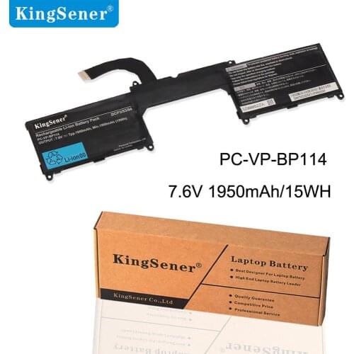 KingSener 7.6V 15WH Laptop Battery For NEC HZ100 Tablet PC PC-VP-BP114 2ICP3/53/94 KB36 battery Free 2 Years Warranty